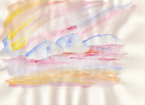 Aquarellskizze 